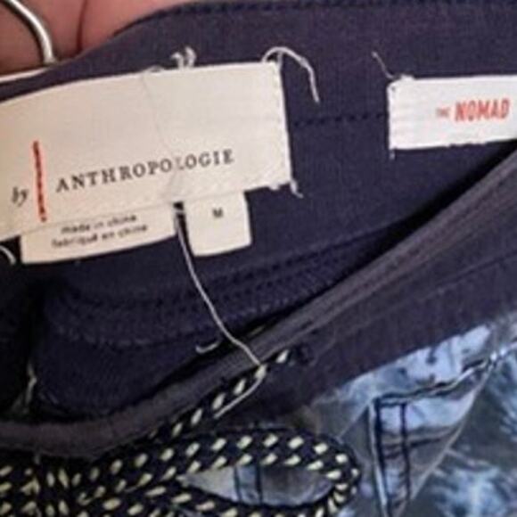 Anthropologie Nomad Tie Dye Acid Wash Floral Lounge Jogger Pants - Picture 11 of 16